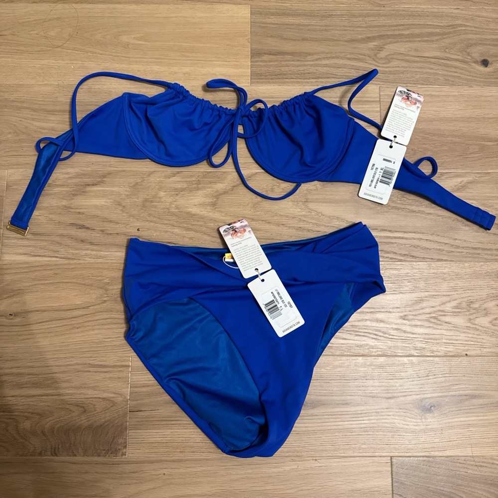 Blue Women's Bikini Set
